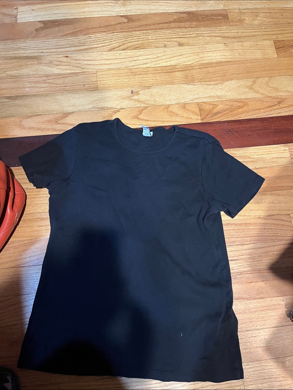 Kids Classic Black Crew Neck T-Shirt